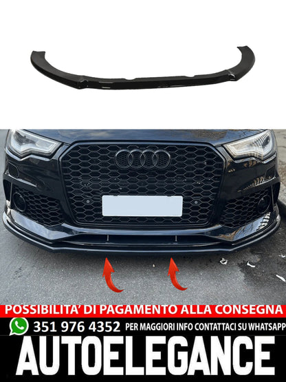Splitter adatto per AUDI RS6 C7-C7 Facelift 2013-2017