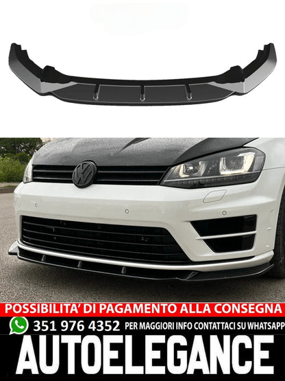 Splitter adatto per VW Volkswagen Golf MK 7 R 2013-2016