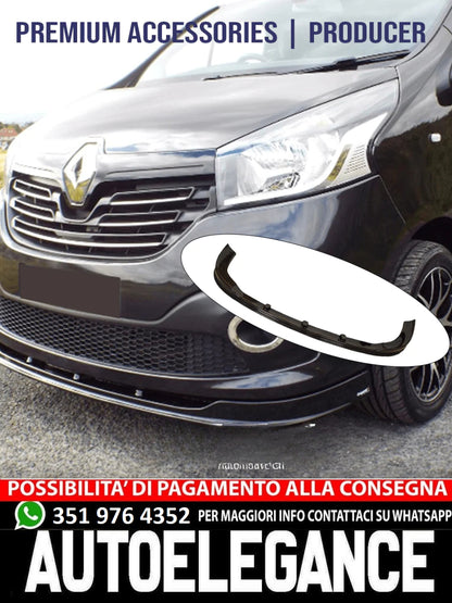 Splitter adatto per OPEL (VAUXHALL) Vivaro X82 2014-2018