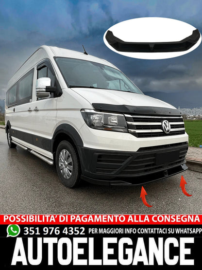 Splitter adatto per VW Crafter MK2 2017+ Front Splitter/MAN TGE MK1 Prefacelift
