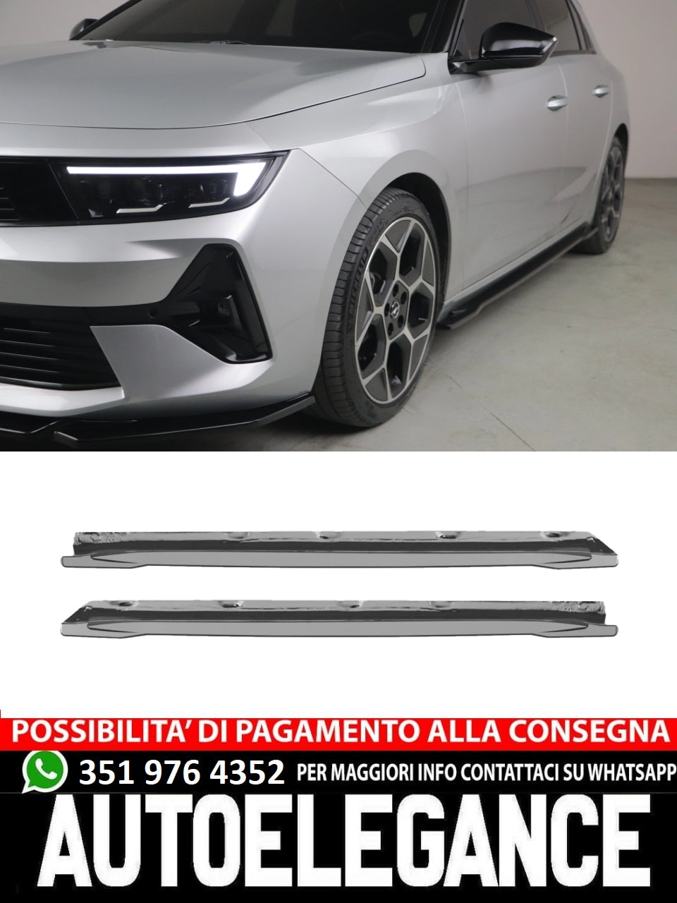 Minigonne adatte per OPEL Astra L 2020+