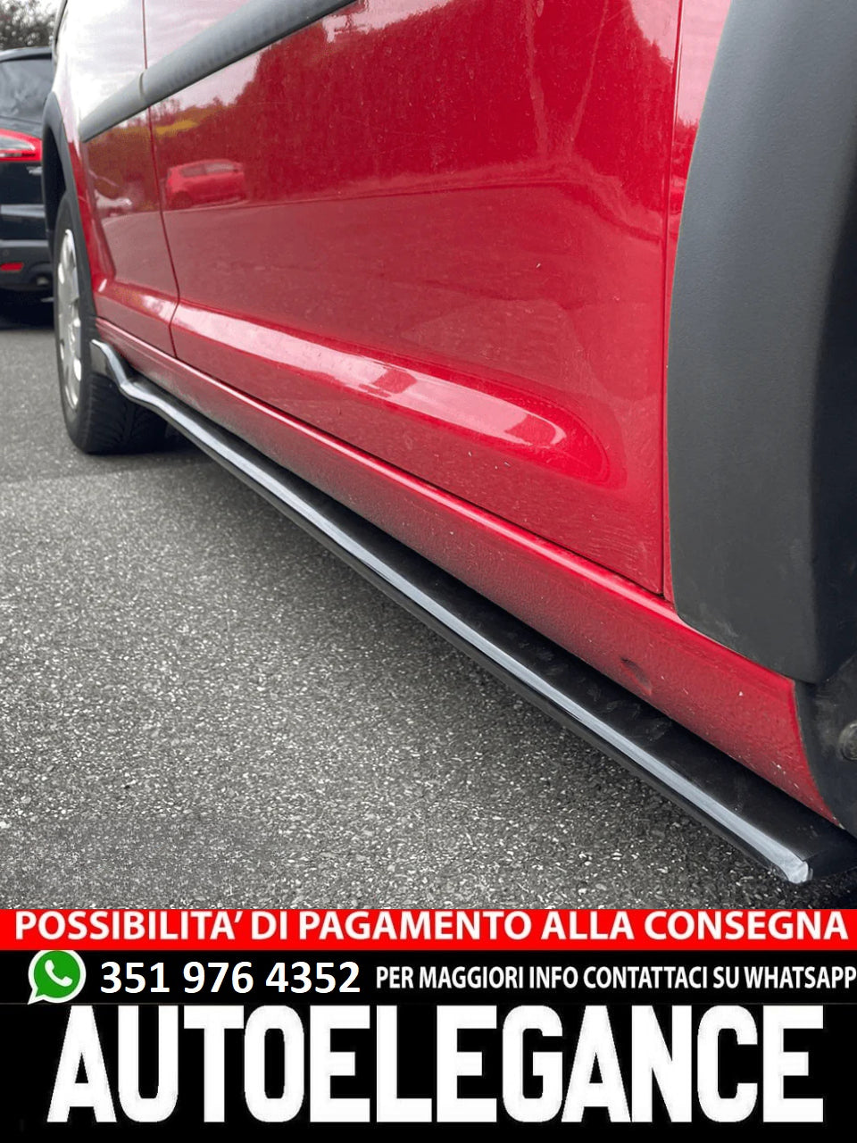 Minigonne adatte per VW Volkswagen Caddy MK4 2015-2020 (2 Pcs)