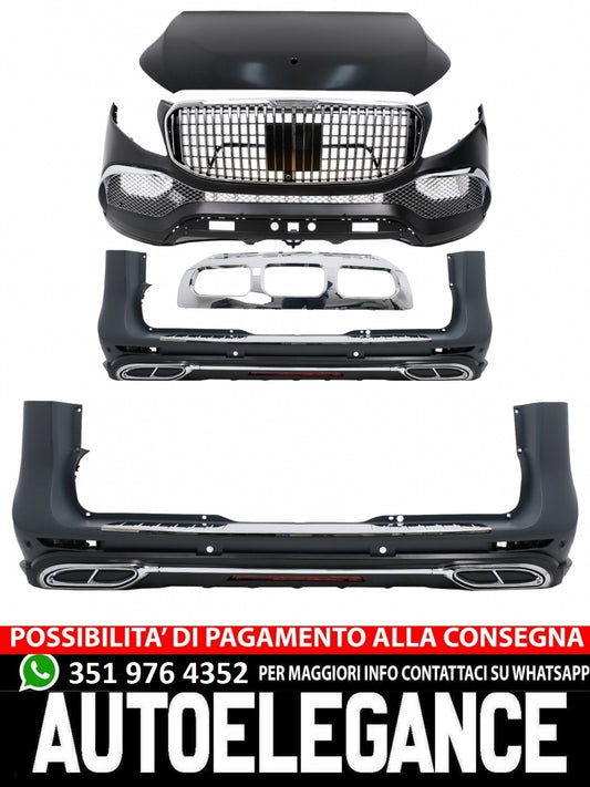 Bodykit adatto per Mercedes Classe V W447  2014-03.2019 Conversione al design 20