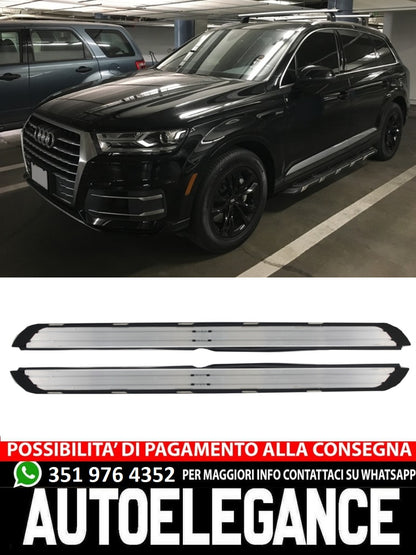 Running boards suitable for AUDI Q7 4M (2016-) SUV off-road vehicle 