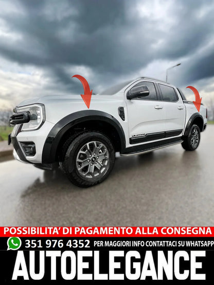 Parafanghi Con ABE Adatti Per FORD Ranger T9 2023 +