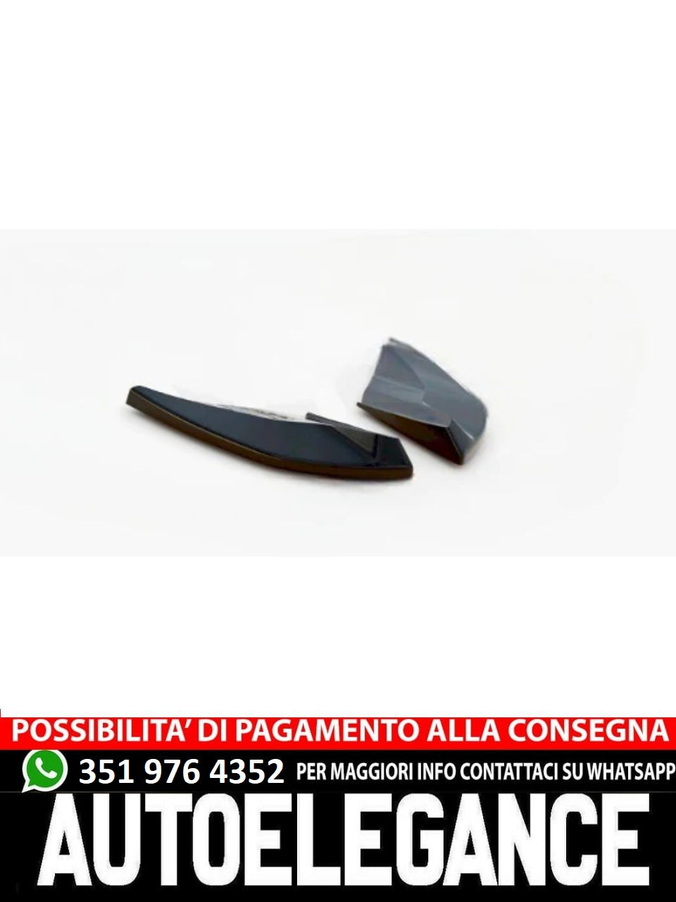 Rear Side Splitters suitable for CUPRA Ateca Mk1 2018+ 