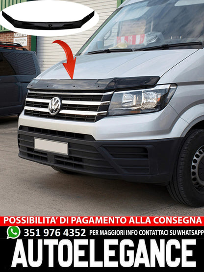 Protezione Cofano adatti per VW VOLKSWAGEN Crafter MK2 / MAN TGE MK1 Prefacelift
