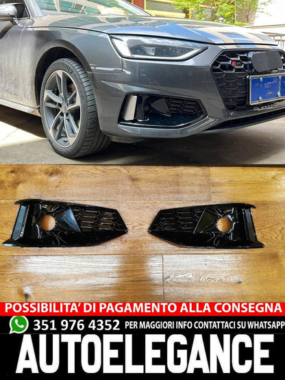 FOG LIGHT GRILLS A4 B9 2020+ STANDARD RS4 LOOK