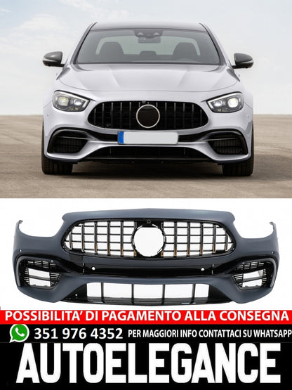 Paraurti anteriore adatto per Mercedes Classe E W213 S213 C238 A238 Facelift (dal 2020 in poi) E63 Design