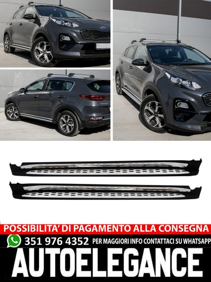 Running boards suitable for Kia Sportage QL Mk4 (2016-2017)