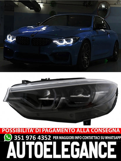 Fari a LED adatti per BMW Serie 4 F32 F33 F36 2013-2019 da HID a LED