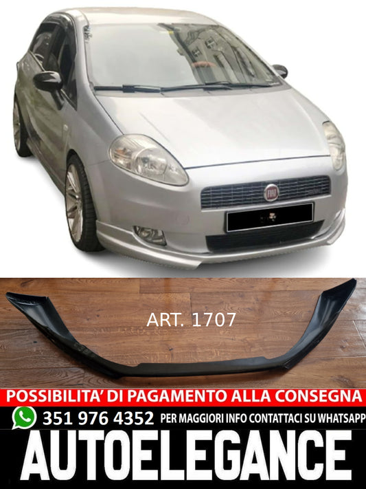 SOTTO PARAURTI ADATTO PER FIAT PUNTO 2005-2009 LOOK SPORT GREZZO