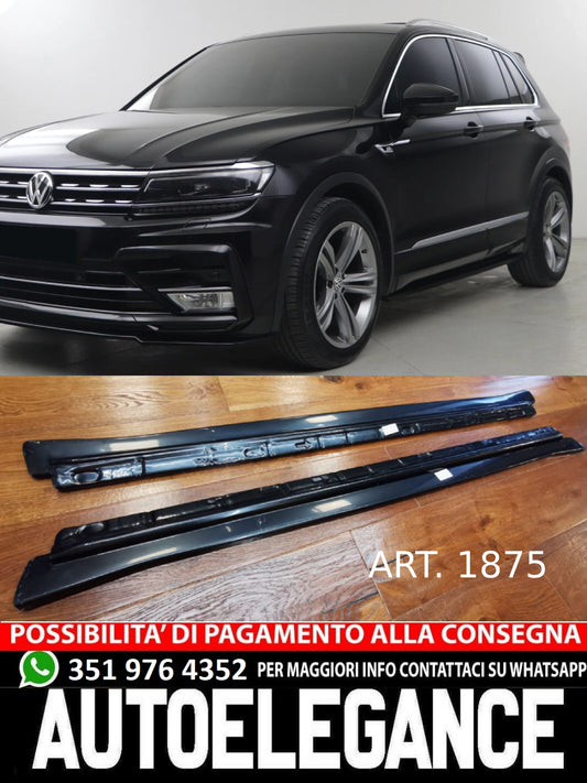 Minigonne laterali adatti per VW Volkswagen Tiguan MK 2 R Line 2015-2020 (2 Pcs) (PROMO)