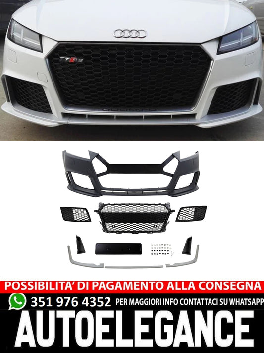 FRONT BUMPER SUITABLE FOR AUDI RSTT 8S 2014+ SPORTY RS LOOK DESIGN