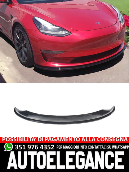 Splitter anteriore adatto per TESLA Model 3 2017+