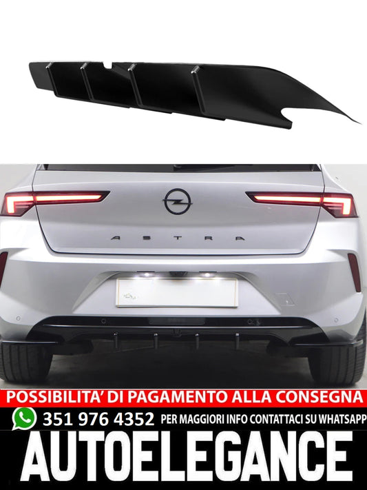 Diffuser suitable for OPEL Astra L 2020+ Rear Valance 