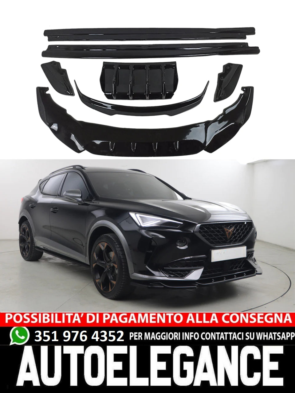 Body Kit (7 Pc) adatto per CUPRA Formentor 2020+