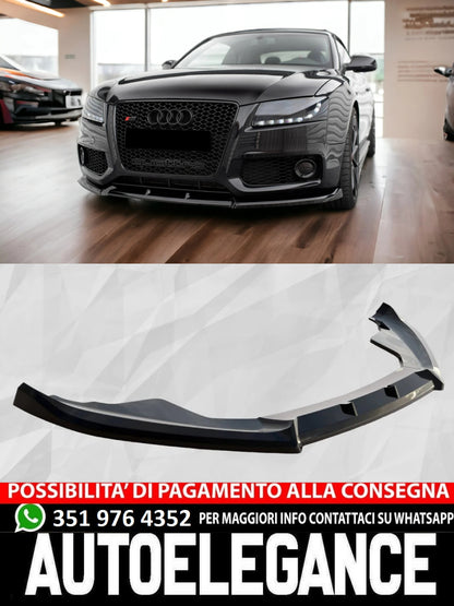 Splitter anteriore adatto per AUDI S5 A5 S-Line 8T Facelift 2007-2011