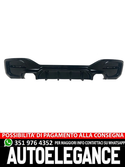 DIFFUSORE ADATTO PER BMW 1 Series F20 / F21 Facelift M-Power 2015-2019