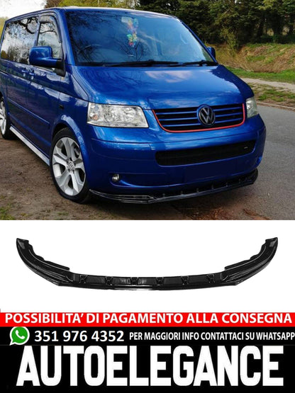 Front Splitter suitable for VW VOLKSWAGEN Transporter T5 2003-2009 