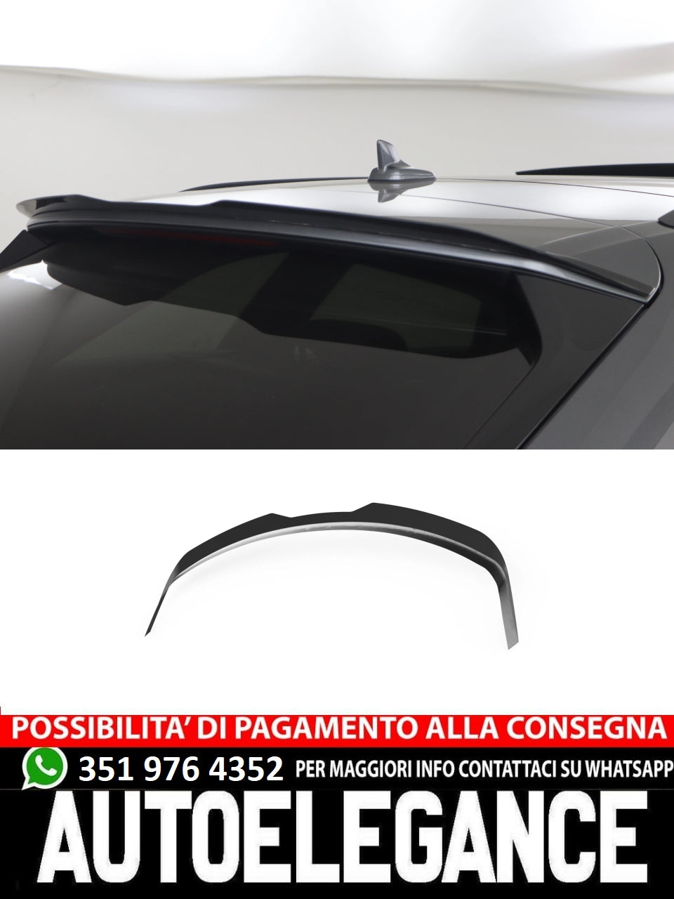 Roof Spoiler Suitable for AUDI S6 C8 Avant 2019+ 