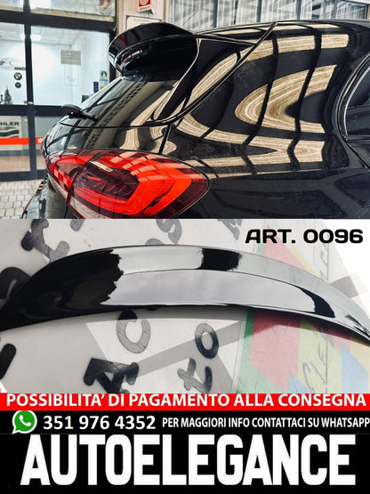 AMG SPOILER SUITABLE FOR MERCEDES A-CLASS W177 LOW GLOSS BLACK A35