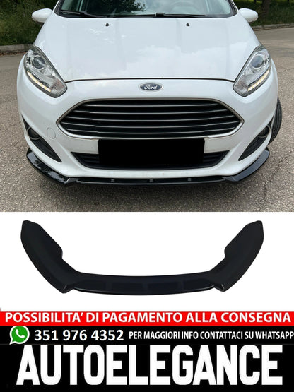 Front Splitter Suitable for FORD Fiesta MK7 Facelift 2012-2017 