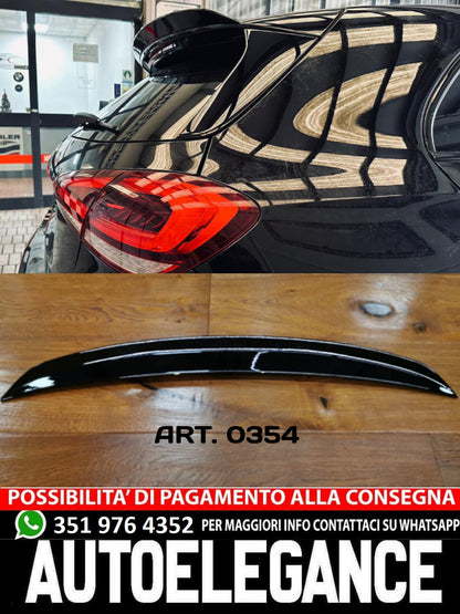 SPOILER ALA ADATTA PER MERCEDES CLASSE A W177 LOOK A35 NERO LUCIDO