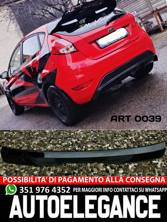 ALA AGGIUNTIVA SPOILER TETTO SPORTIVO PER FORD FIESTA MK8 2017+ ABS -1-