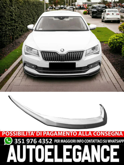 Front Splitter suitable for SKODA Superb MK3 2015-2018 
