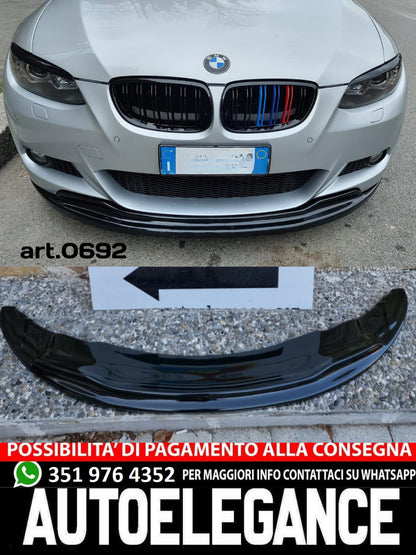 SOTTO PARAURTI ADATTO A BMW SERIE 3 E92 E93 M SPOILER ANTERIORE SPLITTER ABS