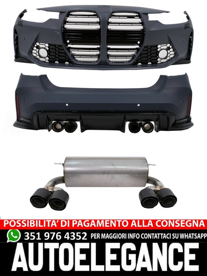 Body kit suitable for BMW 3 Series F30 (2011-2019)Upgrade to G2 design