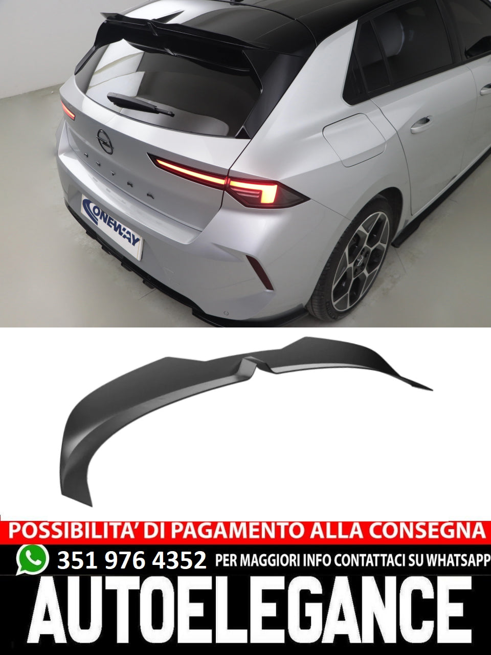 Spoiler adatto per OPEL Astra L 2020+