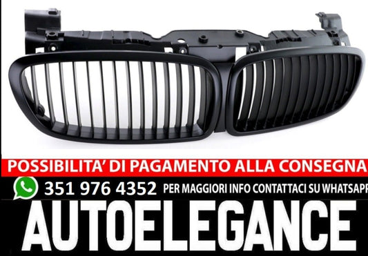 Griglia sportiva Performance NERO opaca adatta per BMW Serie 7 E65 E66 Facelift 2005-2008