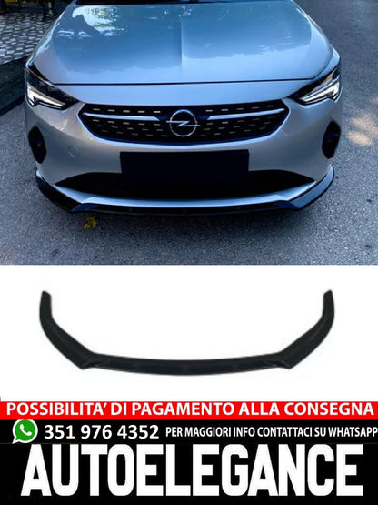 Splitter anteriore adatto per OPEL (VAUXHALL) Corsa 2020+