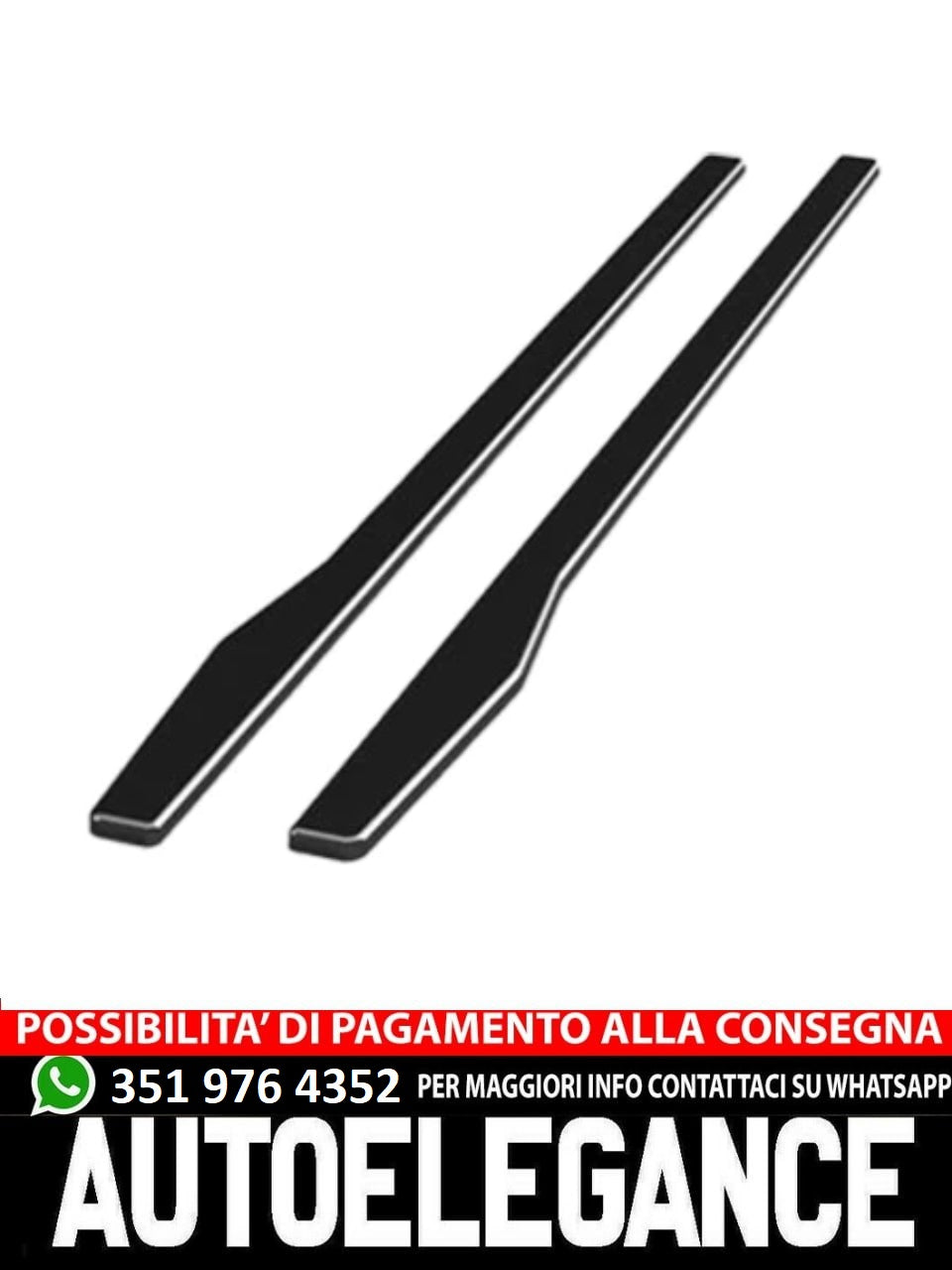 Side skirts suitable for MERCEDES C CLASS W204 2007-2014