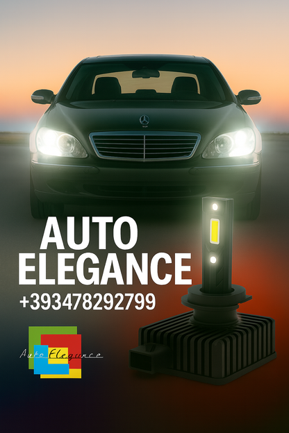 COPPIA LAMPADE D2S LED DA XENON A LED PER  MERCEDES CLASSE S W220
