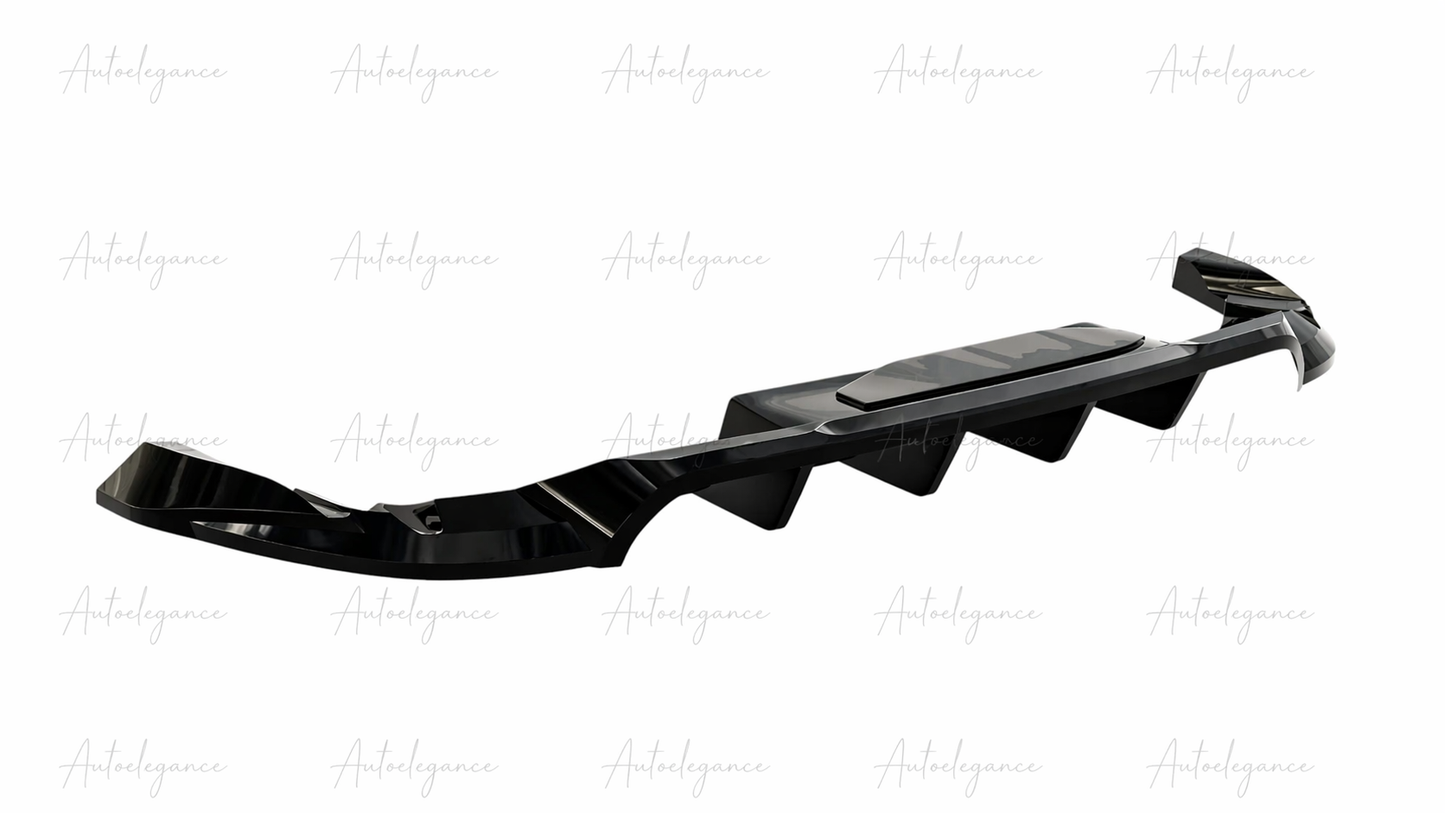 🔥ART.9635 SPLITTER POSTERIORE (CON BARRE VERTICALI) PORSCHE MACAN EV Mk1🔥