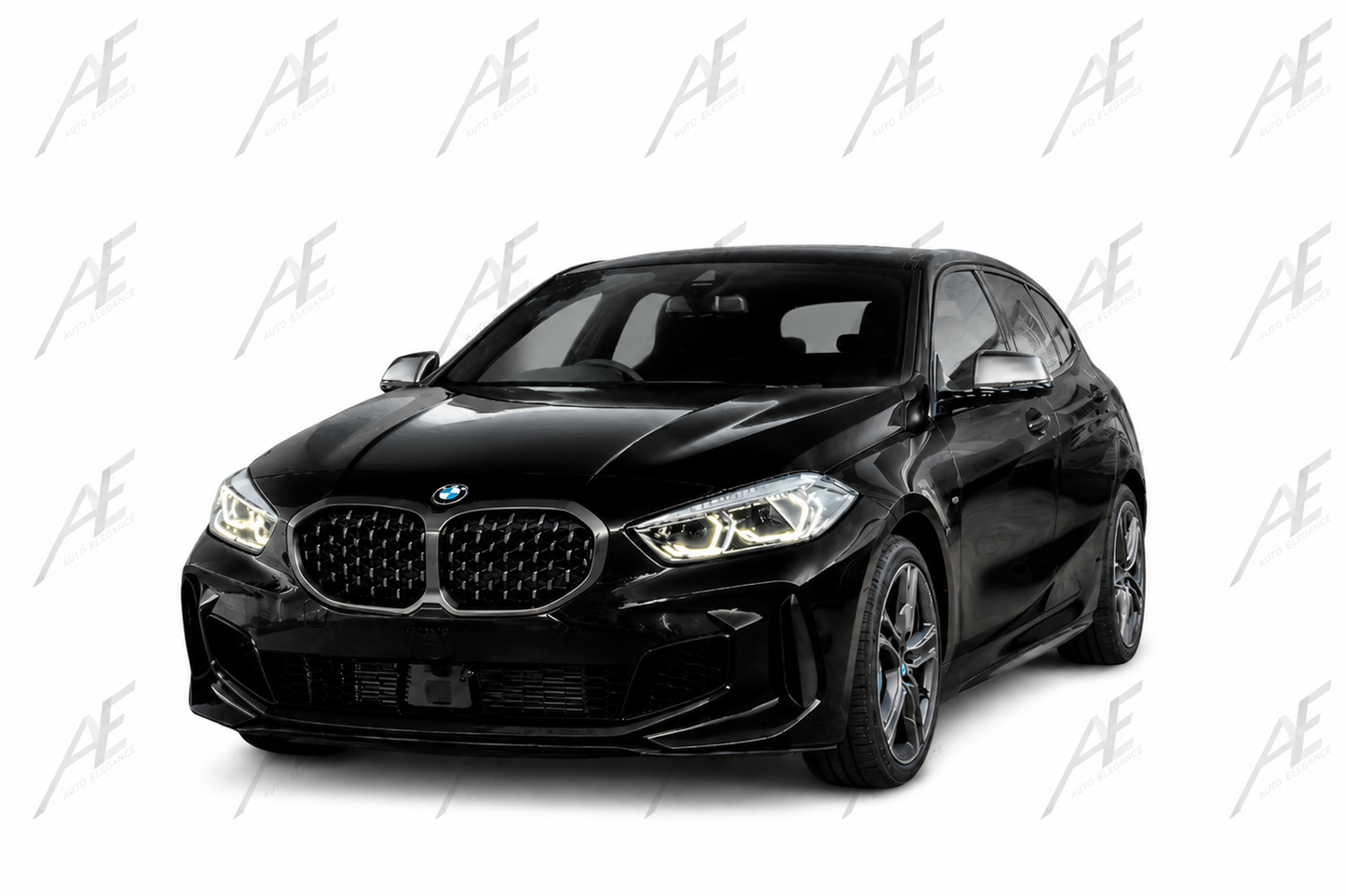💕SPLITTER  BMW 1 F40 2019+ NERO  LUCIDO 💕