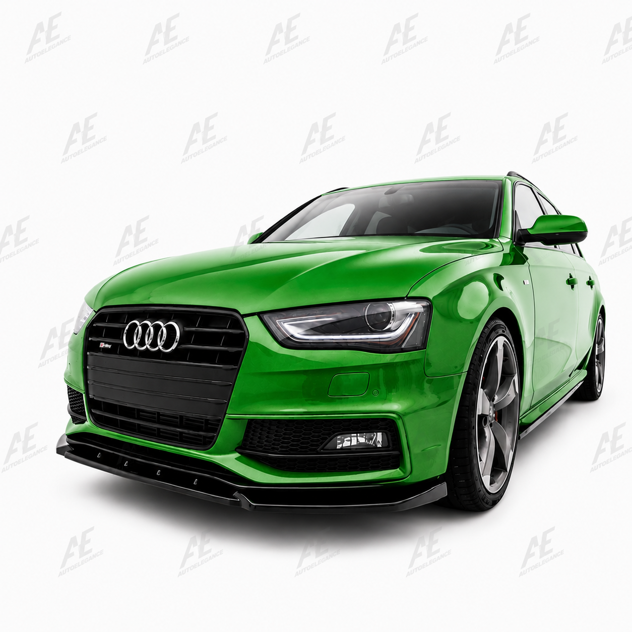 💕ART.9890 Splitter Audi A4 S B8 FL 2012+ nero lucido solo per paraurti sline 💕