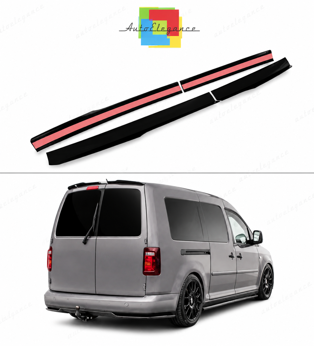 💕Spoiler   adatto  per Volkswagen Caddy MK3 Facelift💕