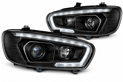 ART.10777  FARI ANTERIORI ADATTO PER  VW SCIROCCO 08-04.14 NERO