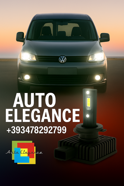COPPIA LAMPADE D2S LED DA XENON A LED PER  VW  Caddy III