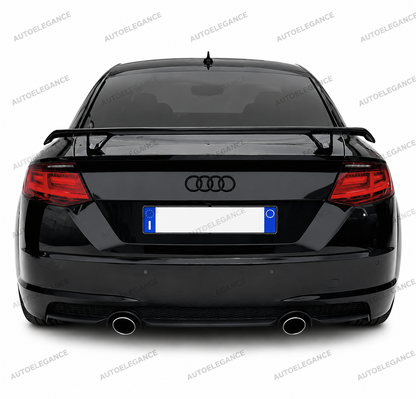 💫SPOILER POSTERIORE LOOK TTS TTRS NERO LUCIDO AUDI TT FV 8S 2015-2020💫