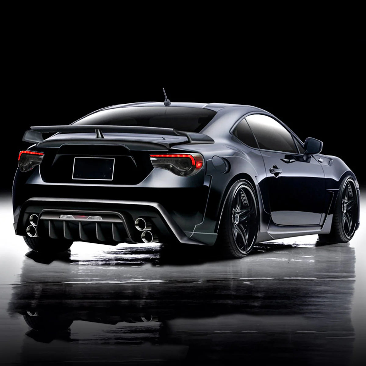 Fanali posteriori a LED completi per Toyota GT86 2012-2020 Subaru BRZ 2013-2020 Scion FR-S 2013-2020 con indicatori di direzione sequenziali