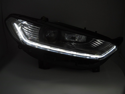 💕 Fari Anteriori Adatto per Ford Mondeo MK5 14-18 LED DRL Sequenziali 💕