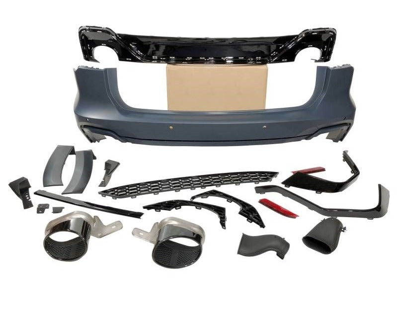 PARAURTI POSTERIORE PER AUDI A6 C8 2018-2023 AVANT LOOK RS3