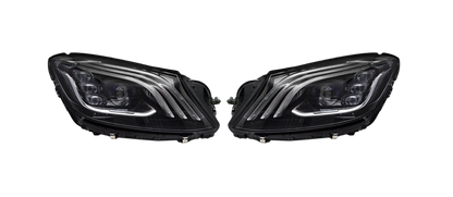 💫ART.7637 FARI FULL LED DRL adatti per MERCEDES CLASSE S W222 13-17💫