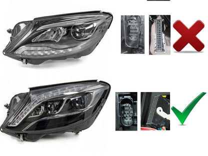 💫ART.7637 FARI FULL LED DRL adatti per MERCEDES CLASSE S W222 13-17💫