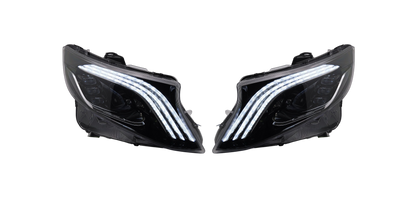 💫ART.7638 FARI FULL LED SEQ adatti per MERCEDES CLASSE V / VITO W447 14-23💫
